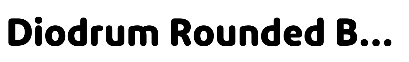 Diodrum Rounded Bold